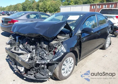 2021 Hyundai Accent Se из США, поврежденный, VIN 3KPC24A6XME153211